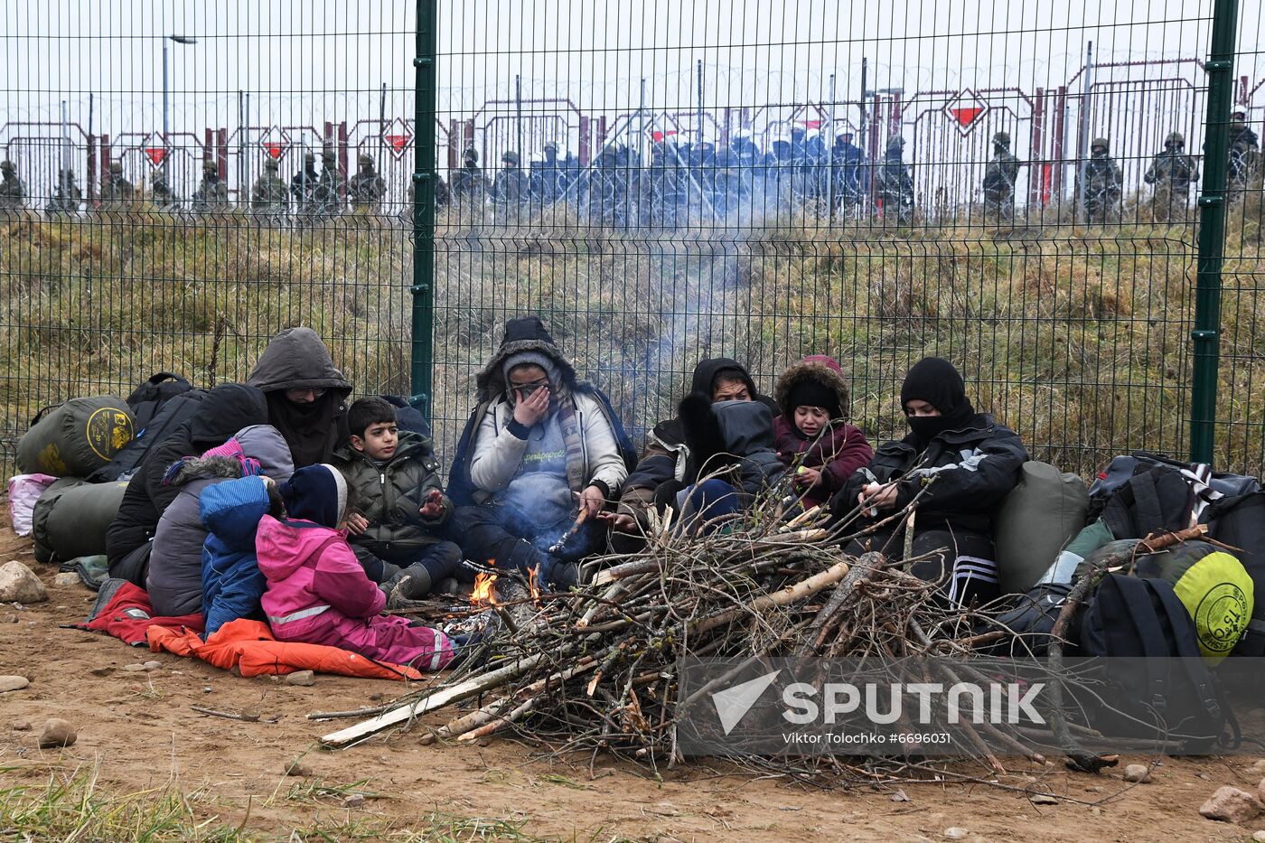 Belarus Poland Border Refugees