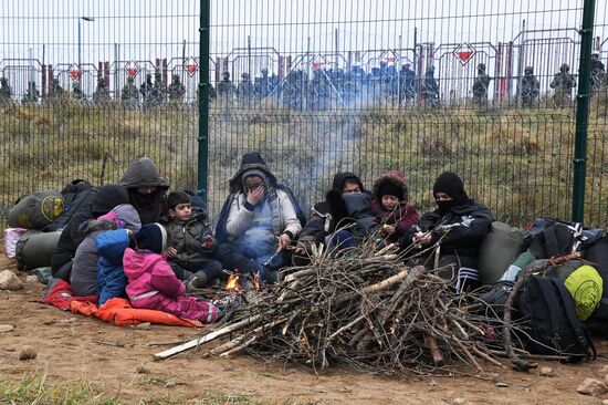 Belarus Poland Border Refugees