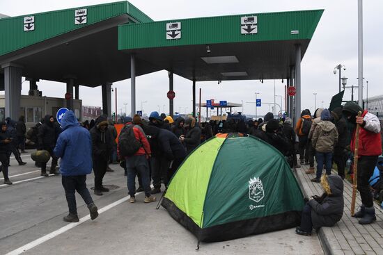 Belarus Poland Border Refugees
