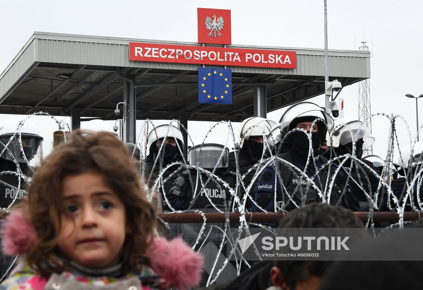 Belarus Poland Border Refugees