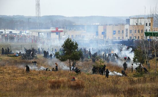 Belarus Poland Border Refugees