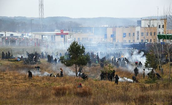 Belarus Poland Border Refugees