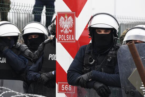 Belarus Poland Border Refugees