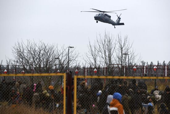 Belarus Poland Border Refugees
