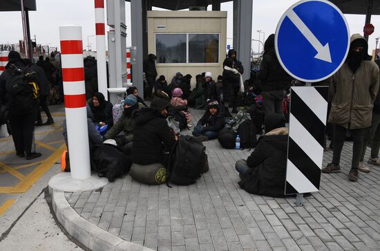 Belarus Poland Border Refugees