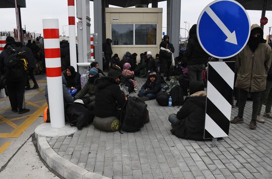 Belarus Poland Border Refugees