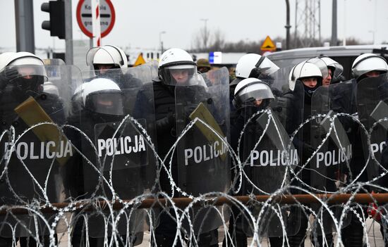 Belarus Poland Border Refugees
