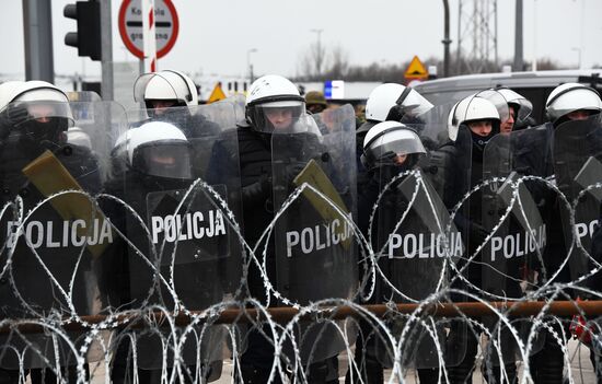 Belarus Poland Border Refugees