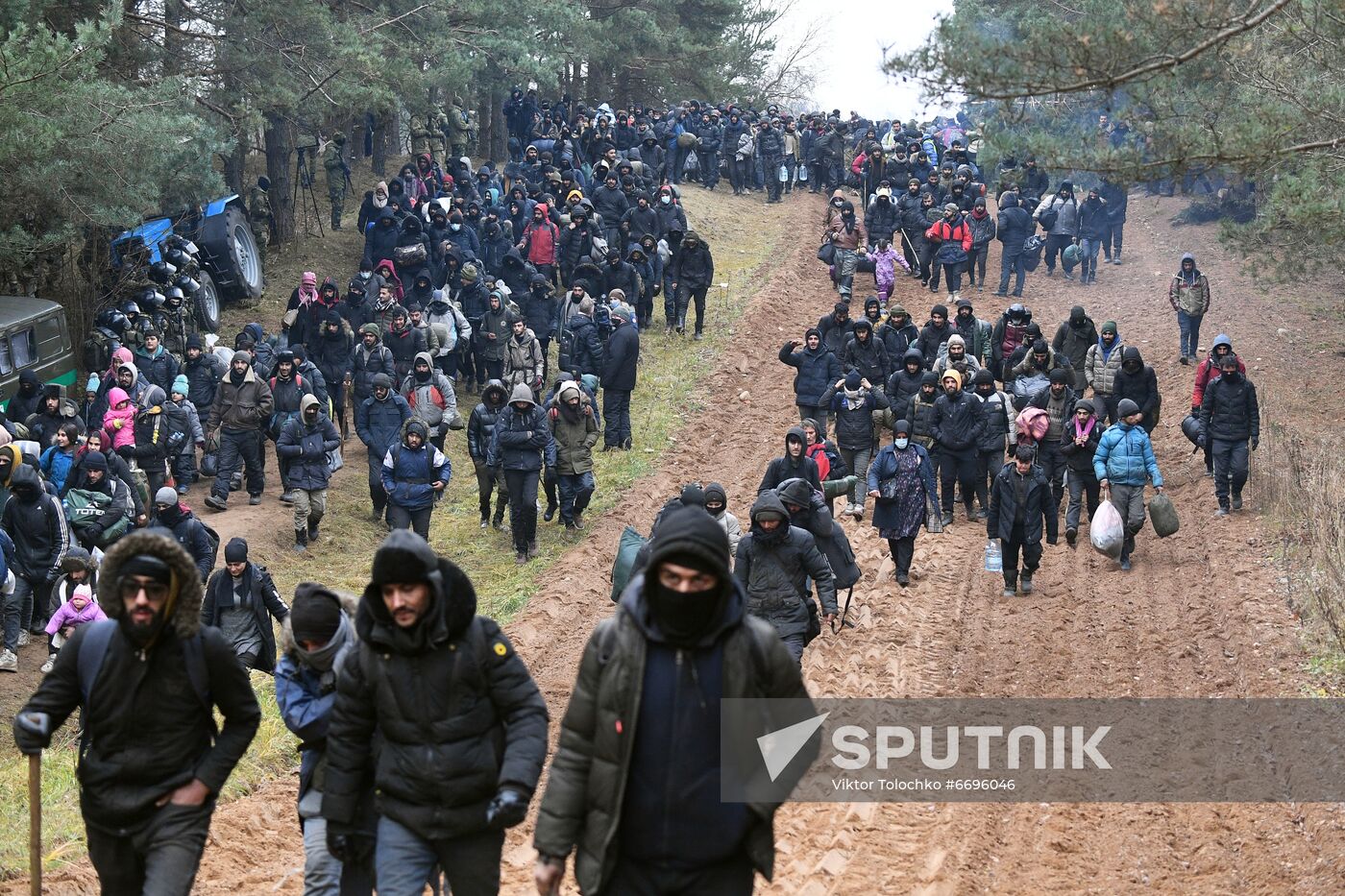 Belarus Poland Border Refugees