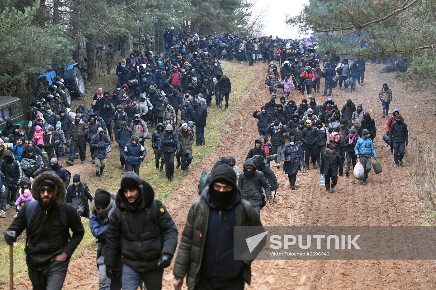 Belarus Poland Border Refugees