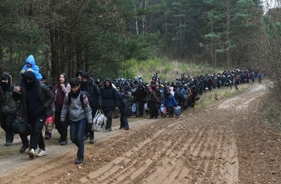 Belarus Poland Border Refugees