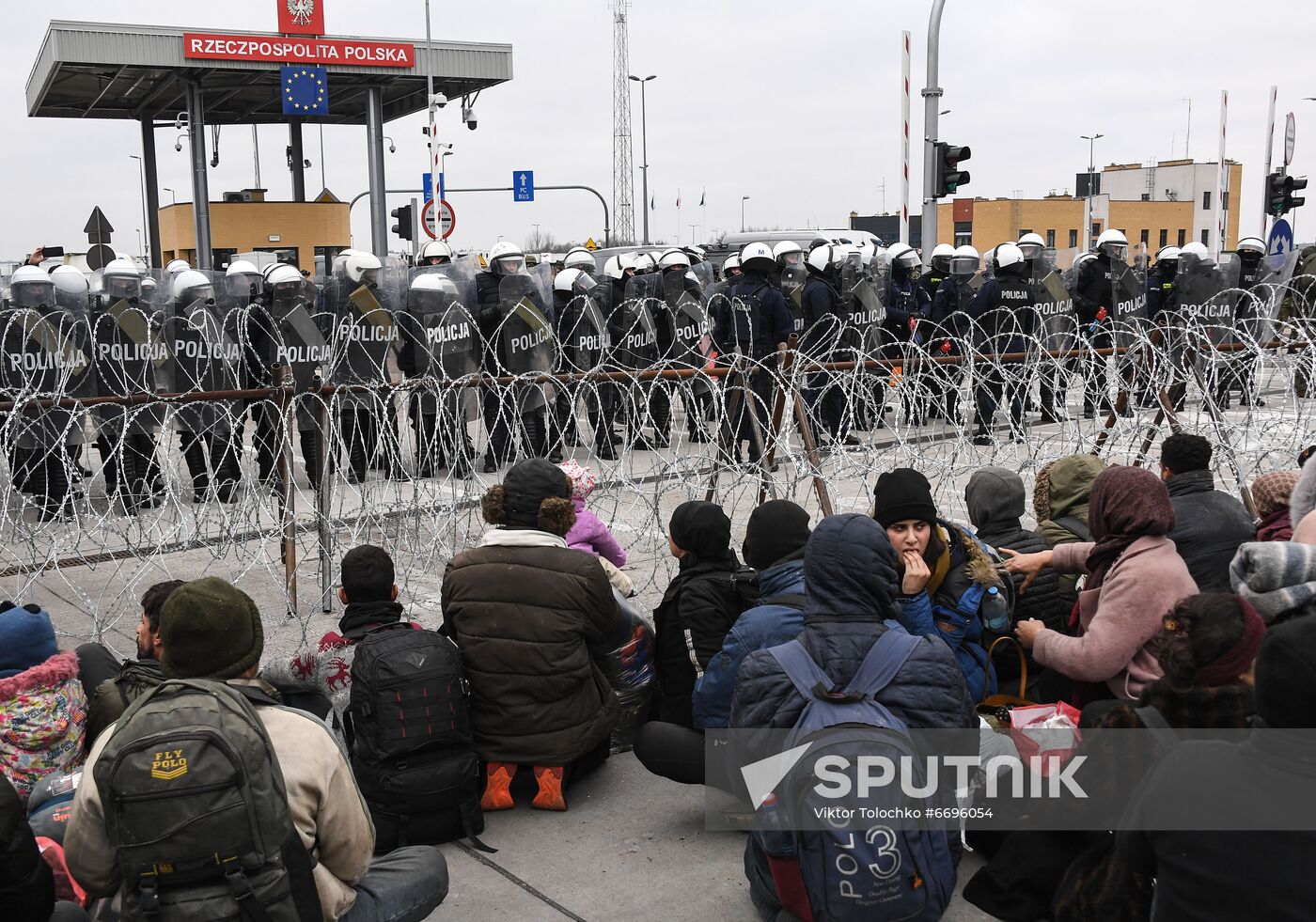 Belarus Poland Border Refugees