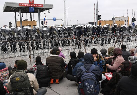 Belarus Poland Border Refugees