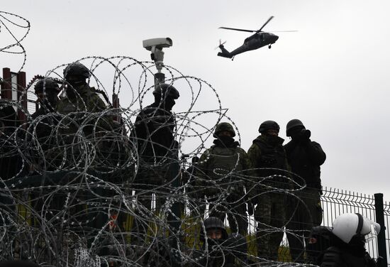 Belarus Poland Border Refugees