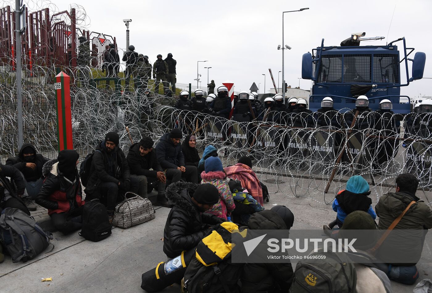 Belarus Poland Border Refugees
