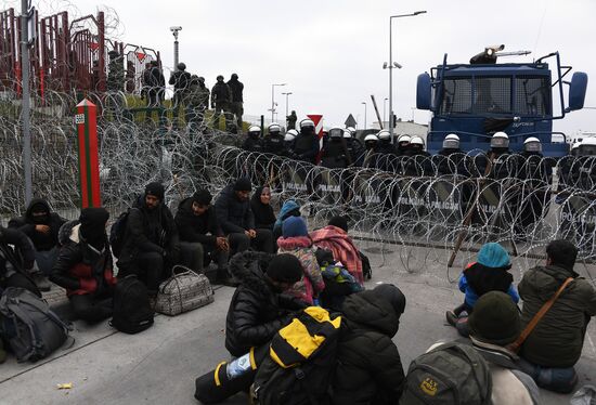 Belarus Poland Border Refugees