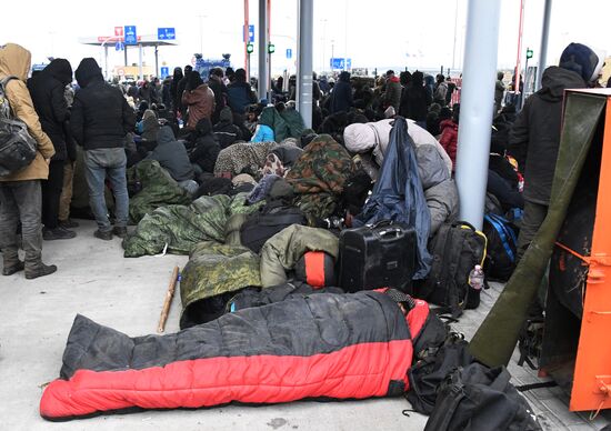 Belarus Poland Border Refugees