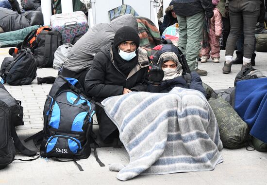 Belarus Poland Border Refugees