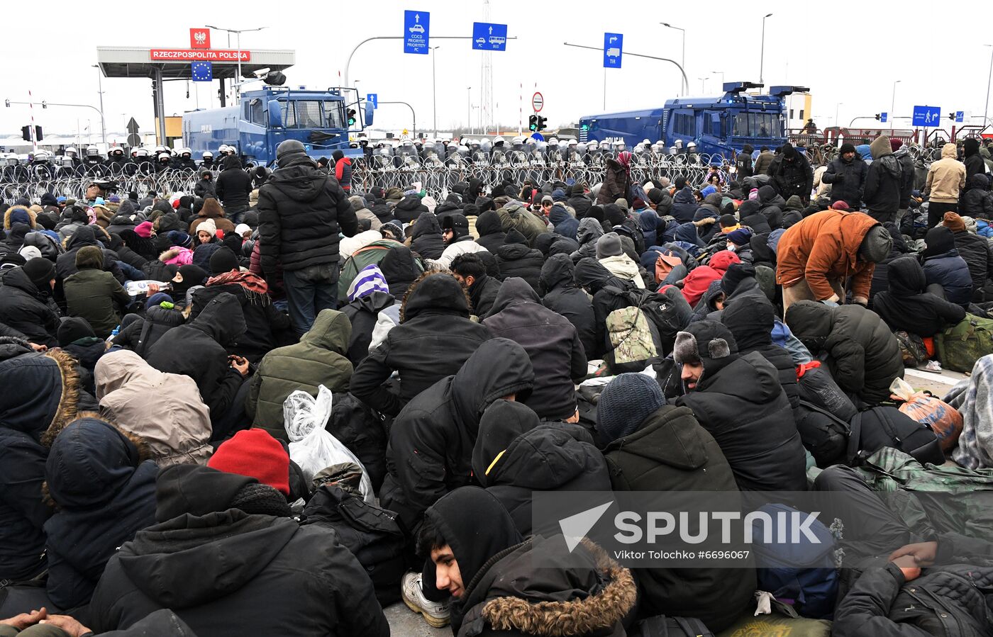Belarus Poland Border Refugees