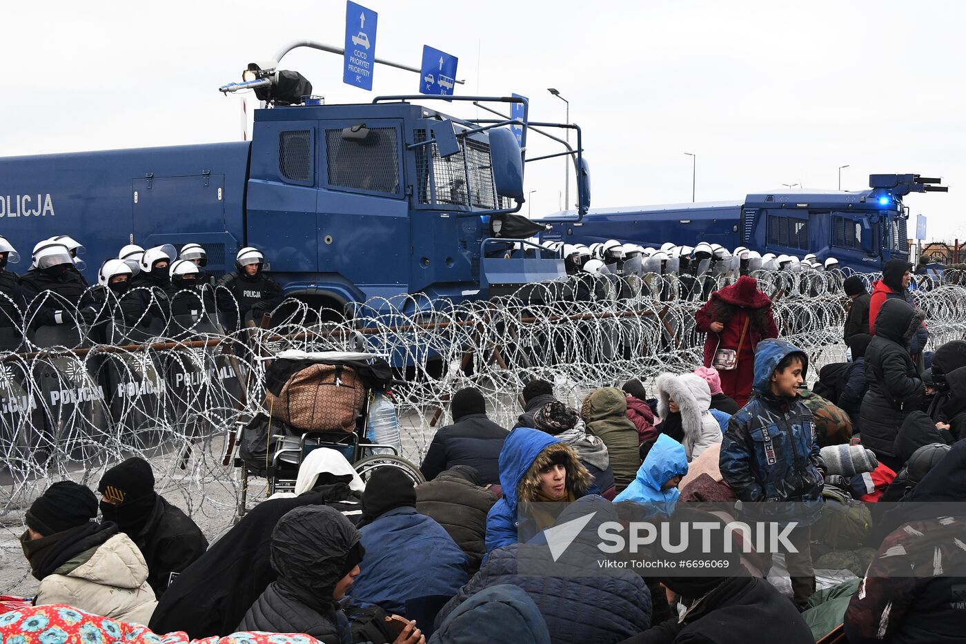 Belarus Poland Border Refugees