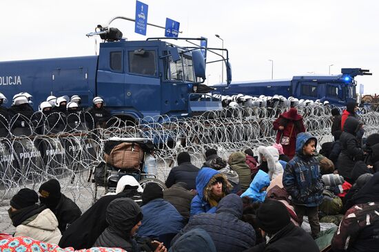 Belarus Poland Border Refugees
