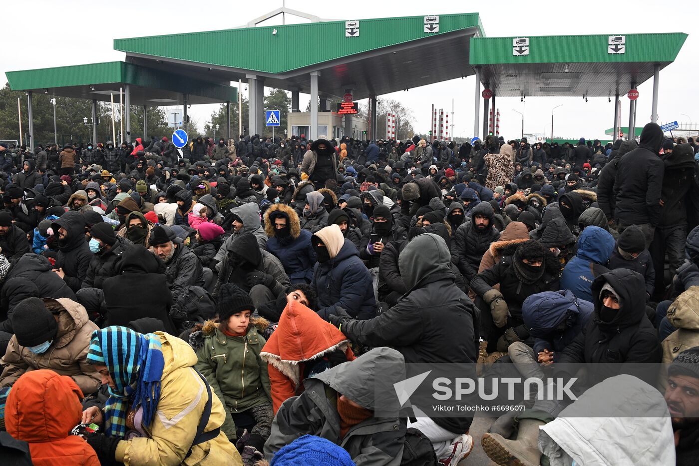 Belarus Poland Border Refugees