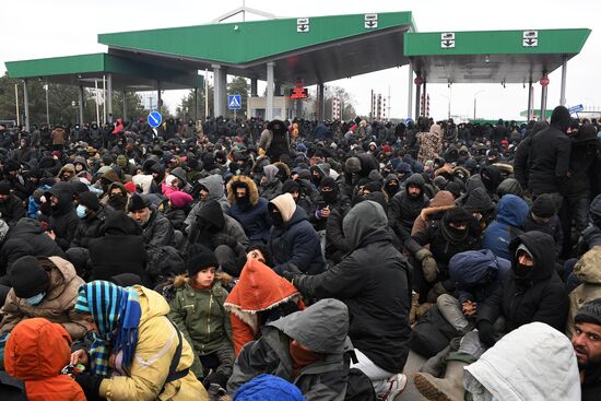 Belarus Poland Border Refugees