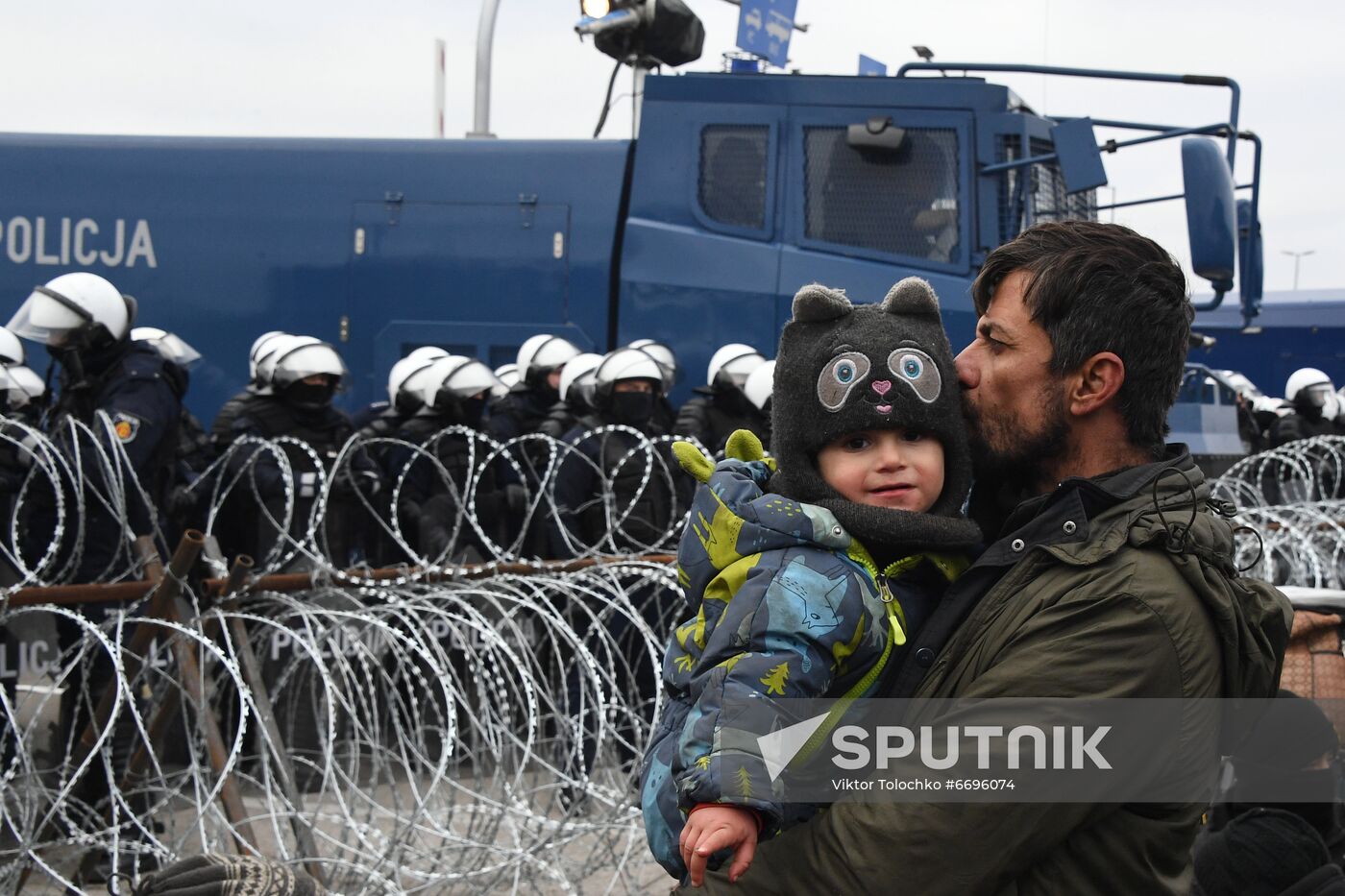 Belarus Poland Border Refugees