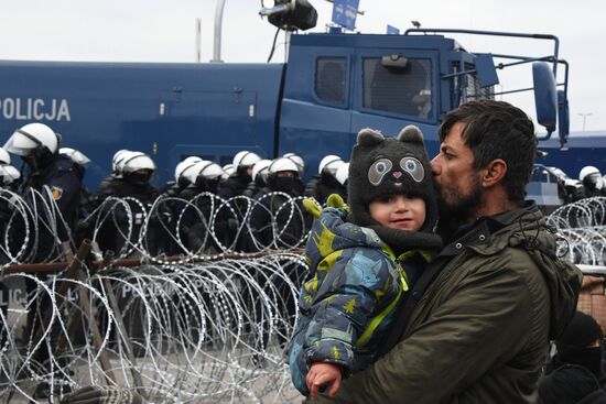 Belarus Poland Border Refugees