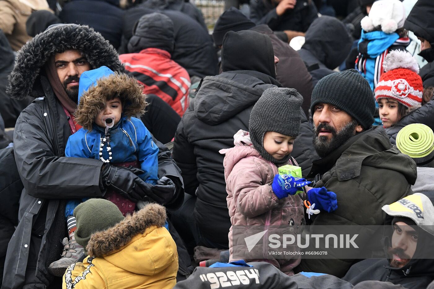 Belarus Poland Border Refugees