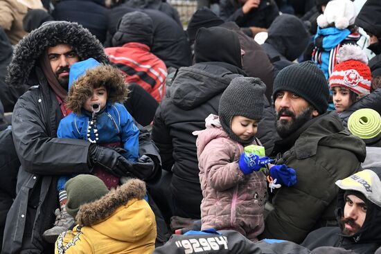 Belarus Poland Border Refugees