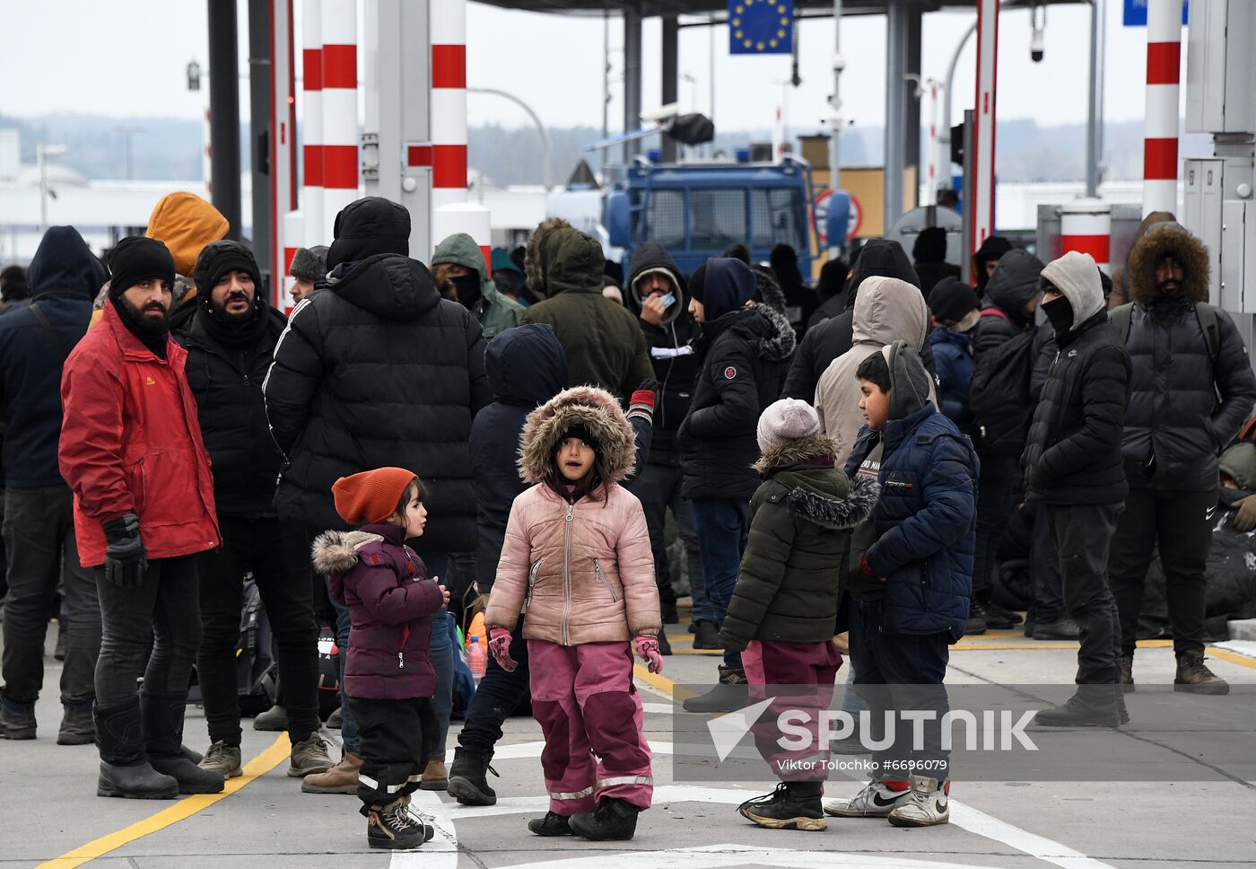 Belarus Poland Border Refugees