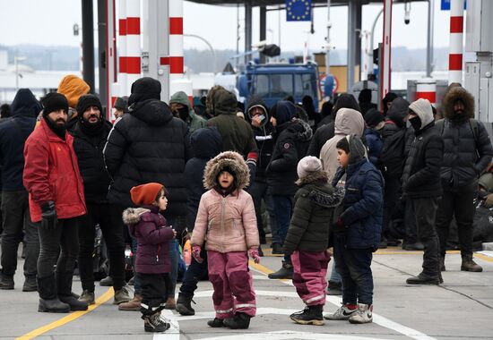 Belarus Poland Border Refugees