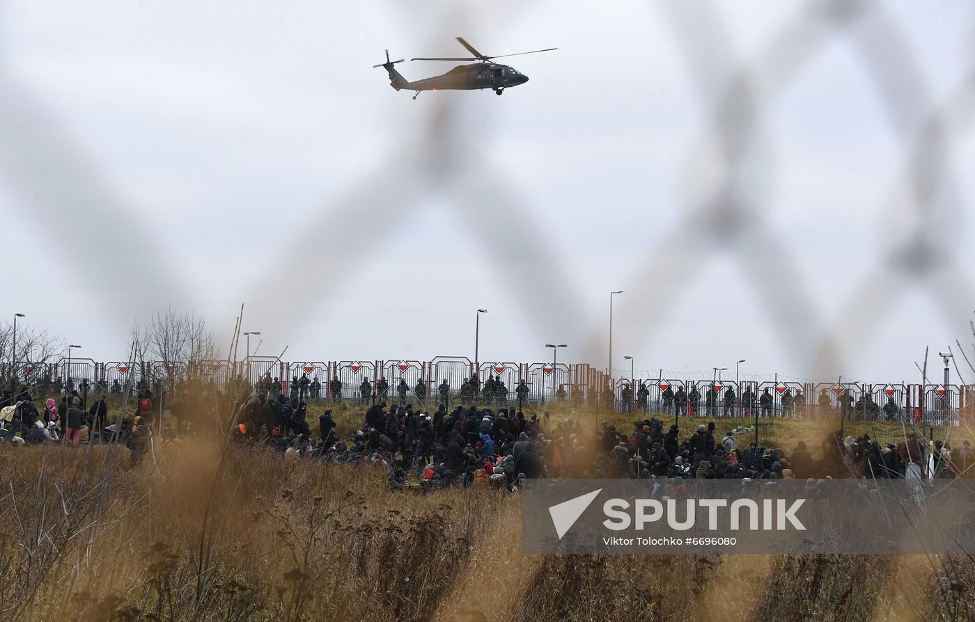 Belarus Poland Border Refugees