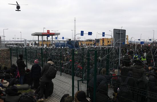 Belarus Poland Border Refugees