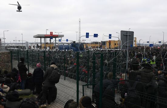 Belarus Poland Border Refugees