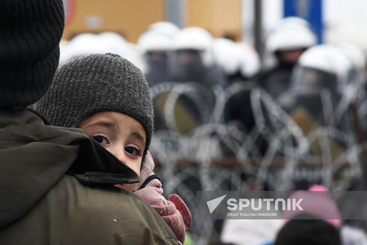 Belarus Poland Border Refugees