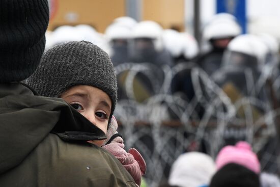 Belarus Poland Border Refugees