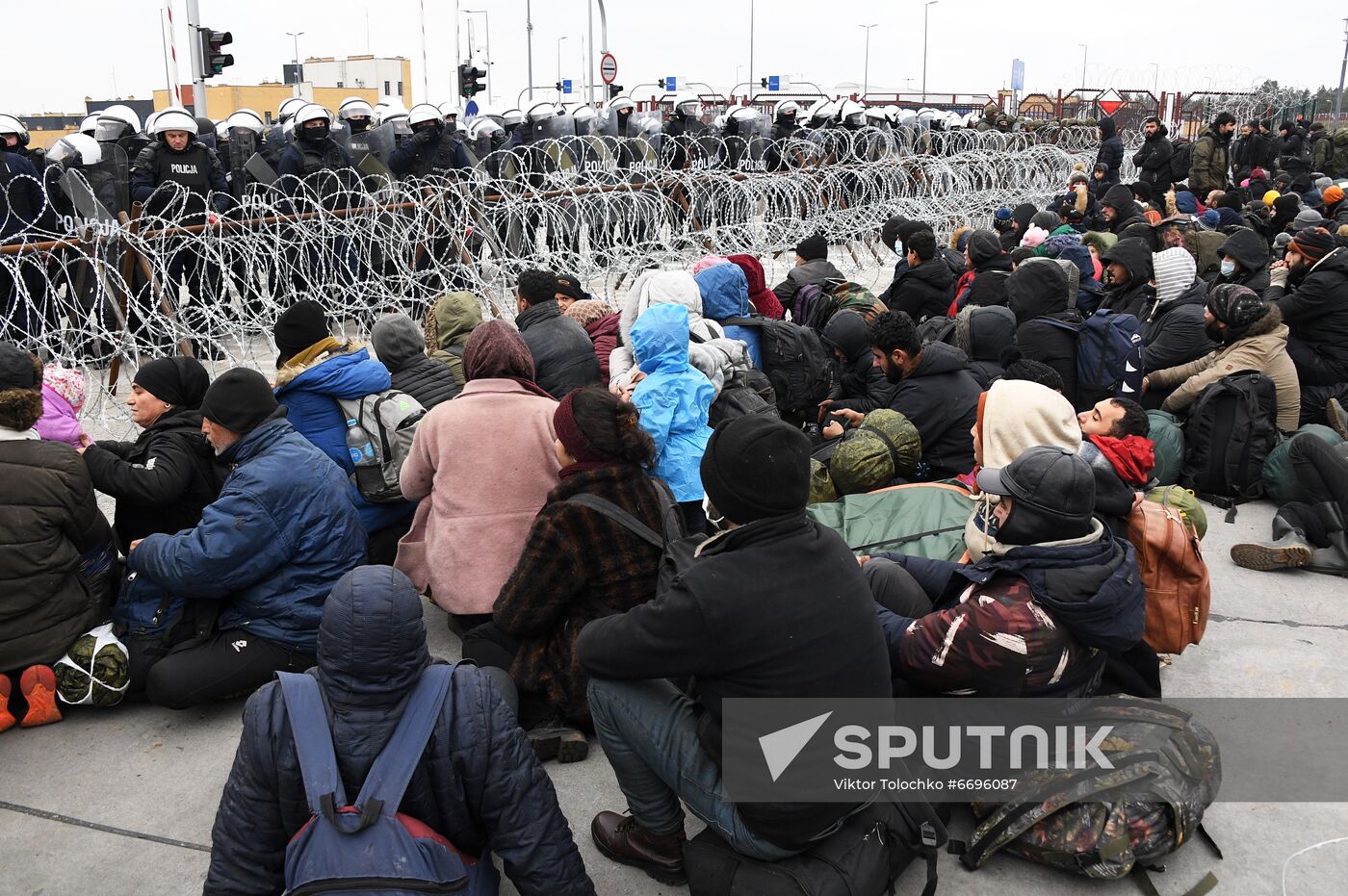 Belarus Poland Border Refugees