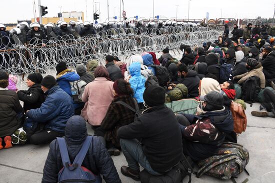 Belarus Poland Border Refugees
