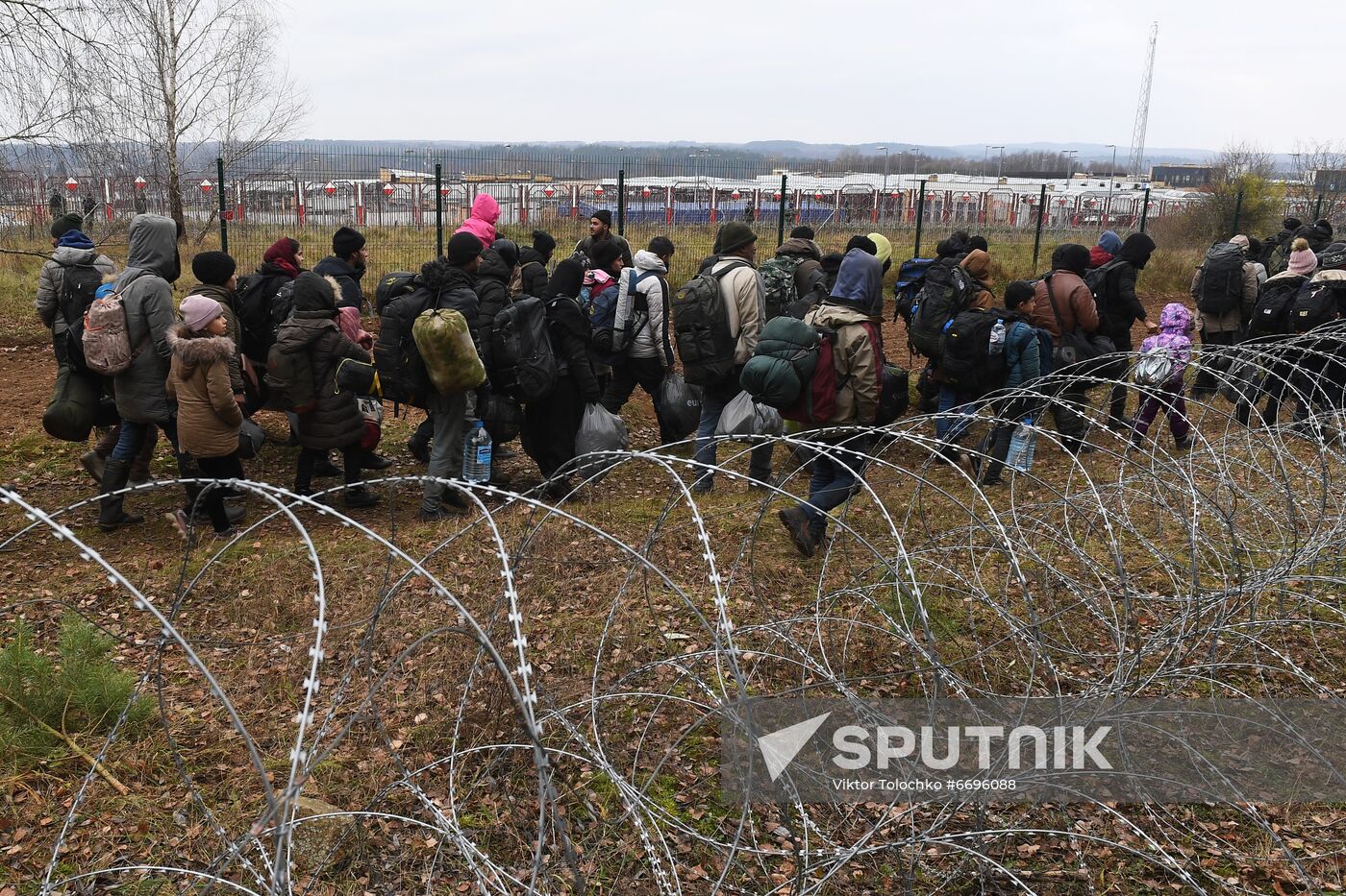 Belarus Poland Border Refugees