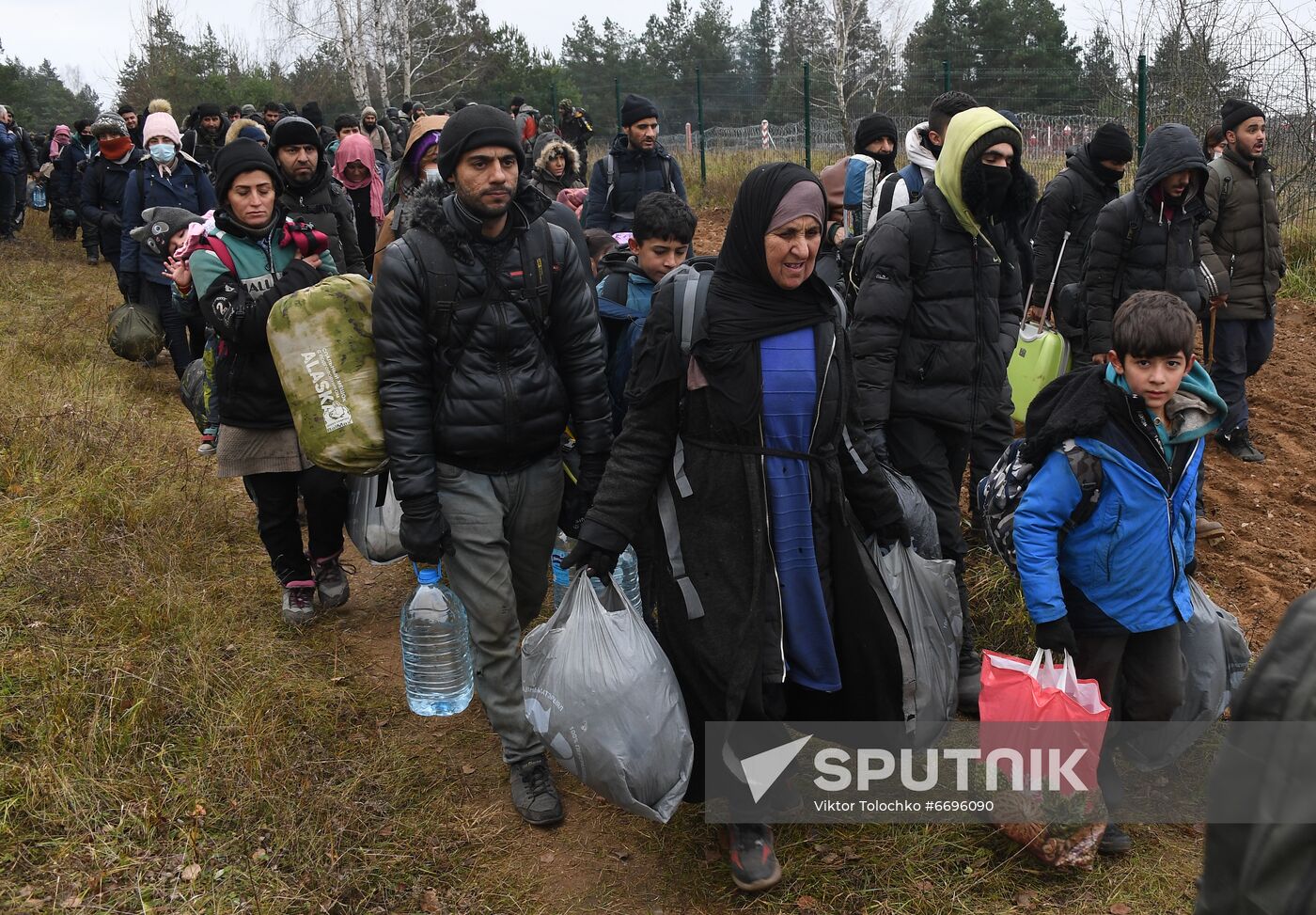 Belarus Poland Border Refugees