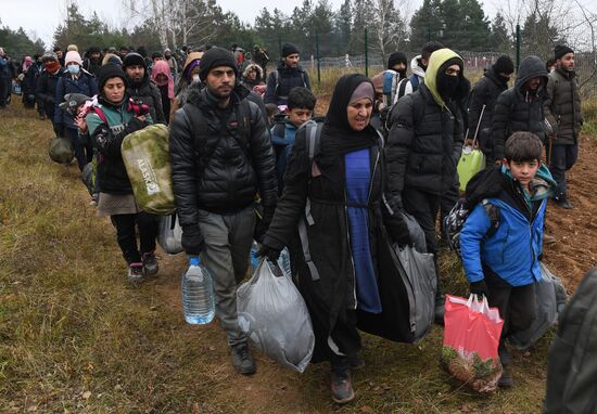 Belarus Poland Border Refugees
