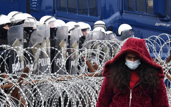 Belarus Poland Border Refugees