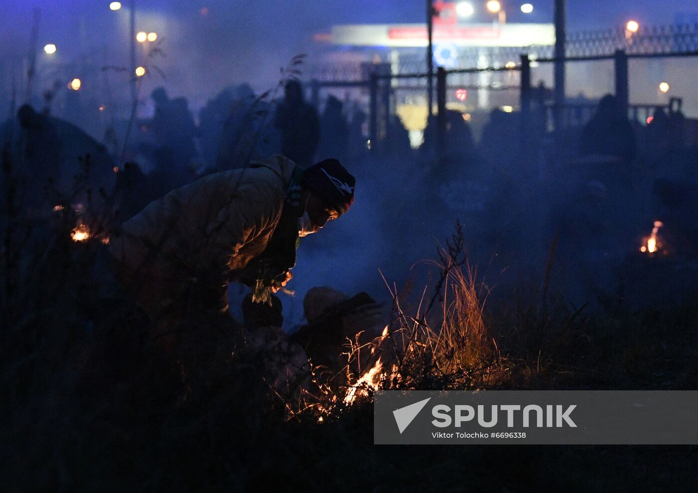 Belarus Poland Border Refugees