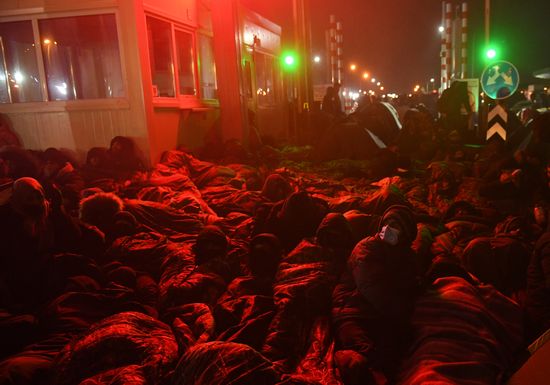 Belarus Poland Border Refugees