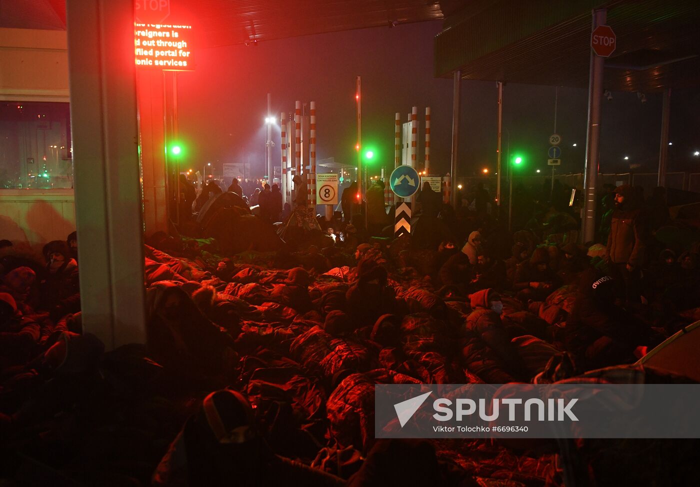 Belarus Poland Border Refugees