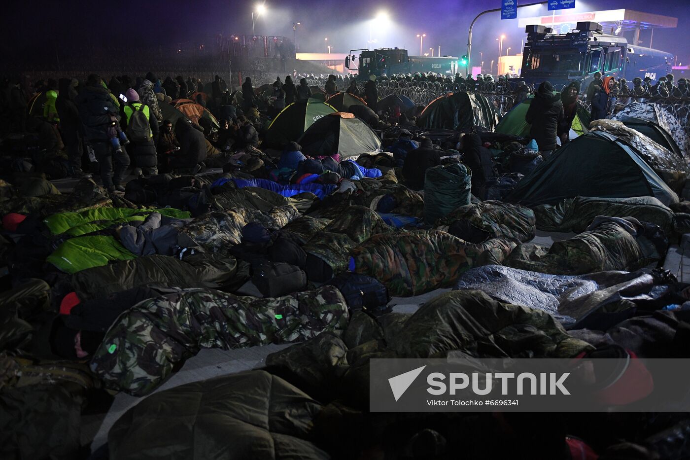 Belarus Poland Border Refugees