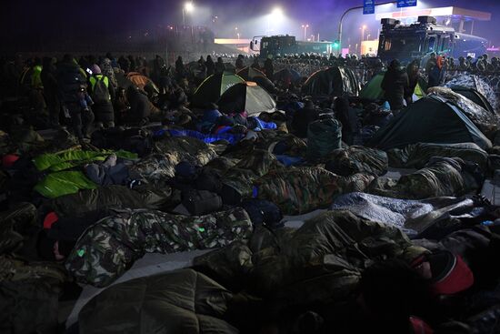 Belarus Poland Border Refugees