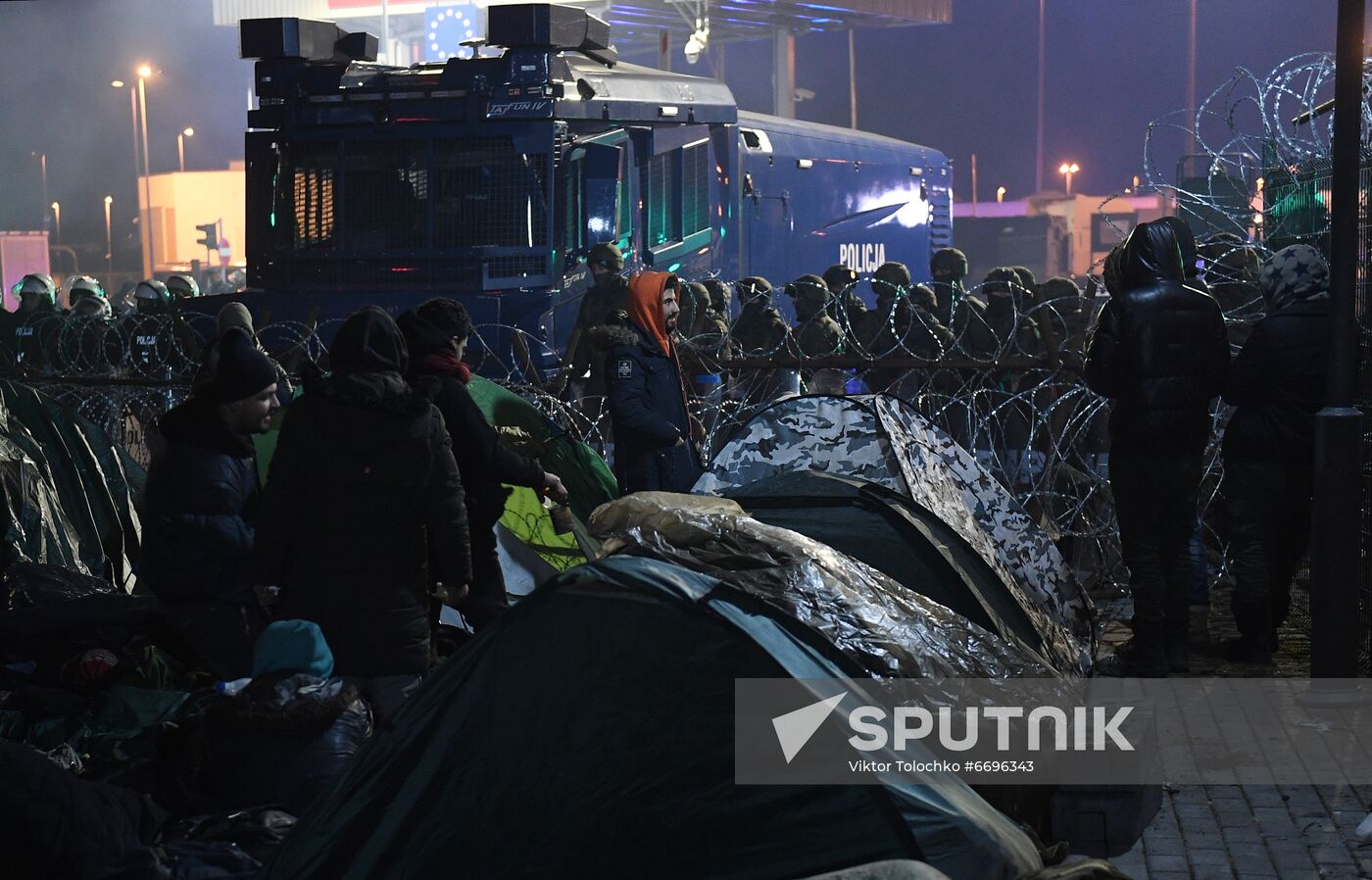 Belarus Poland Border Refugees